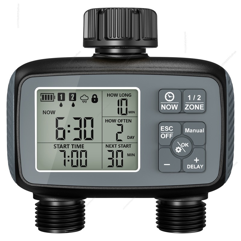 ตัวตั้งเวลาสำหรับระบบชลประทานอ - Timer Dual Outlet บทวิจารณ์และราคา